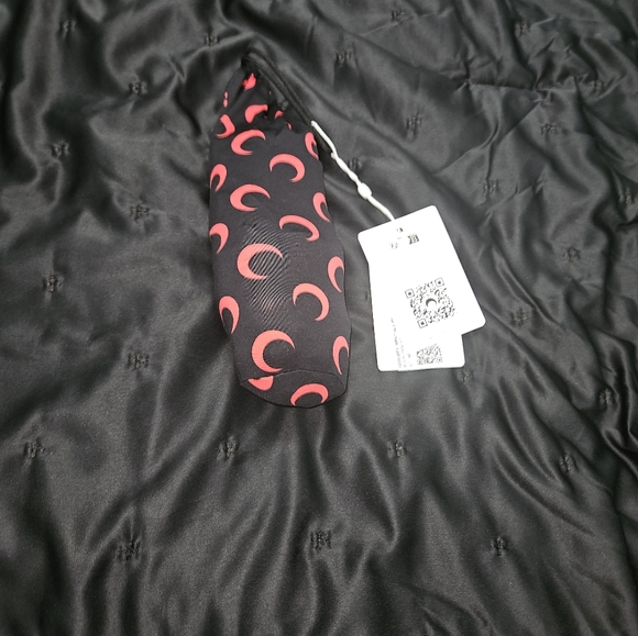 Marine Serre Red and Black Geometric Leggings - Picture 3 of 3